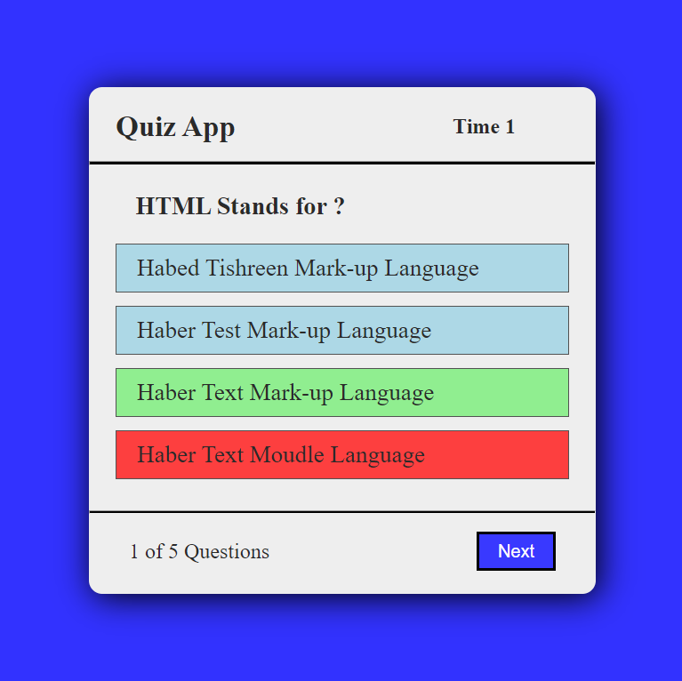 Quiz App