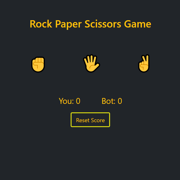 rock paper scissors